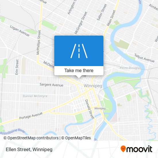 Ellen Street map