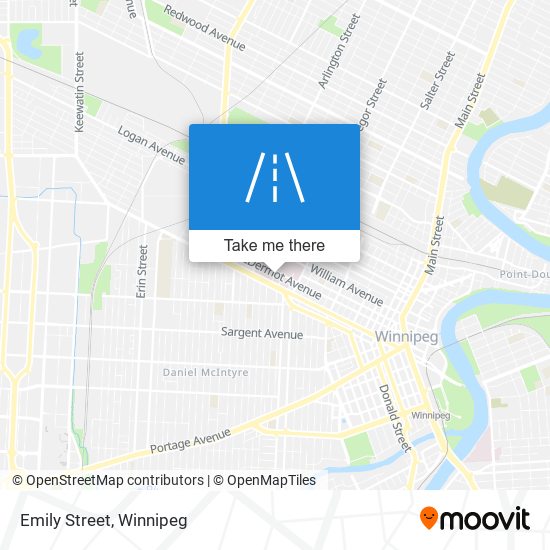 Emily Street map