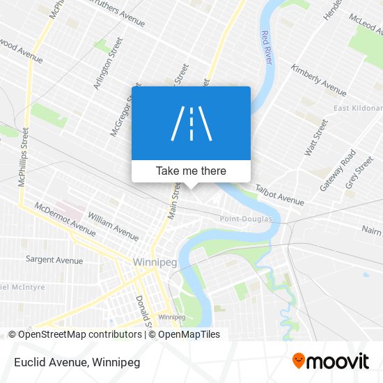 Euclid Avenue map