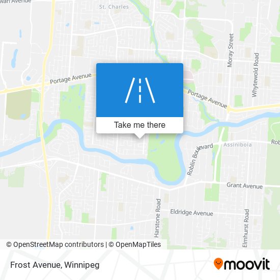 Frost Avenue map