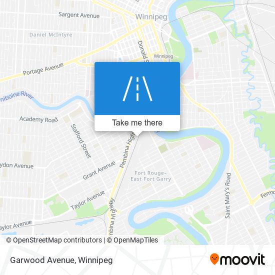 Garwood Avenue map