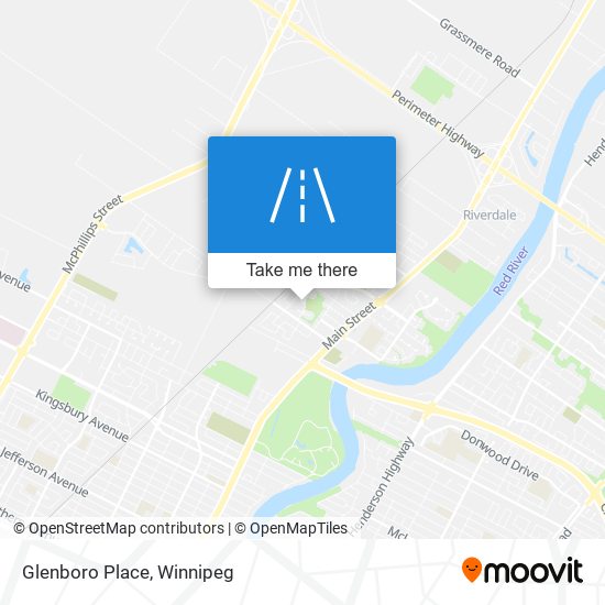 Glenboro Place map