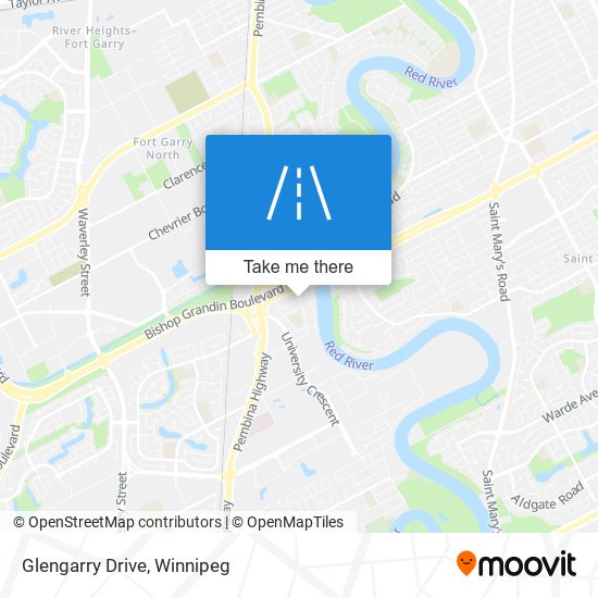 Glengarry Drive map