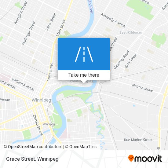 Grace Street map