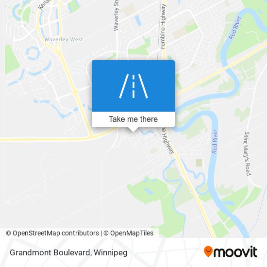 Grandmont Boulevard map