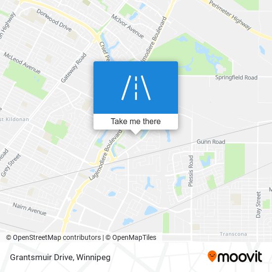 Grantsmuir Drive map