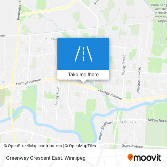 Greenway Crescent East map