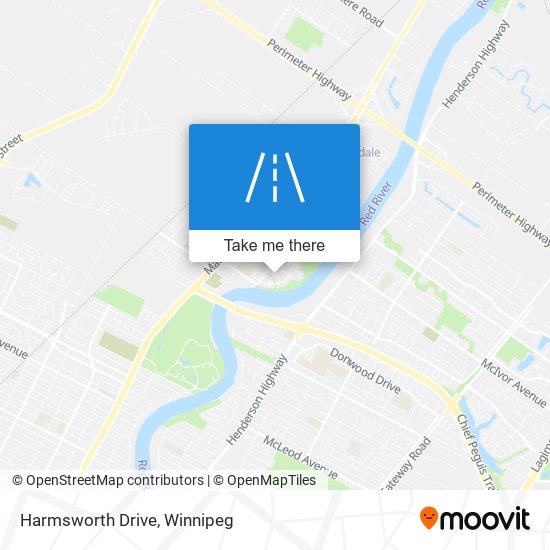 Harmsworth Drive map