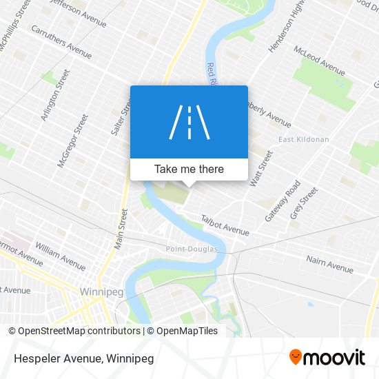 Hespeler Avenue map