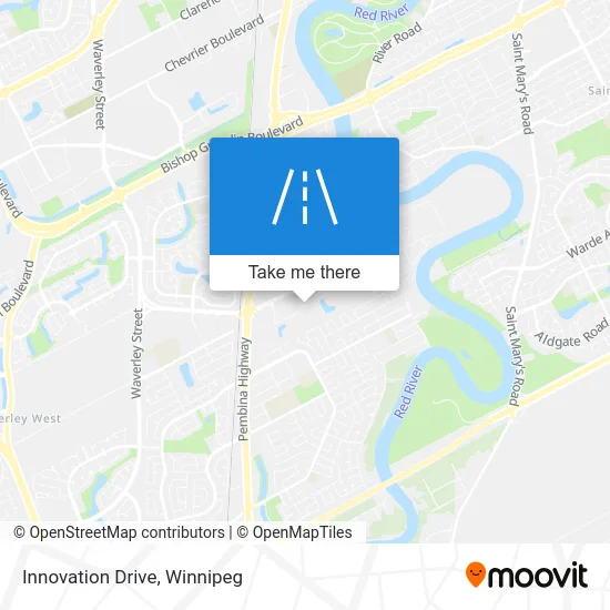 Innovation Drive map