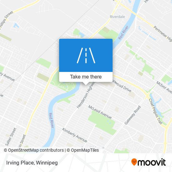 Irving Place map