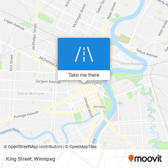 King Street map