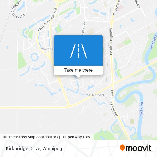 Kirkbridge Drive map