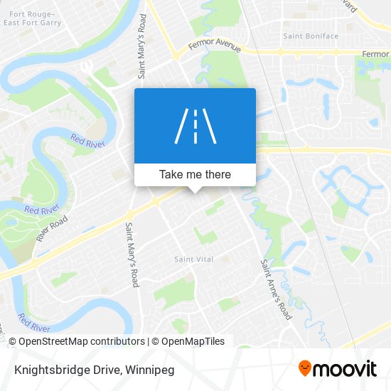 Knightsbridge Drive map