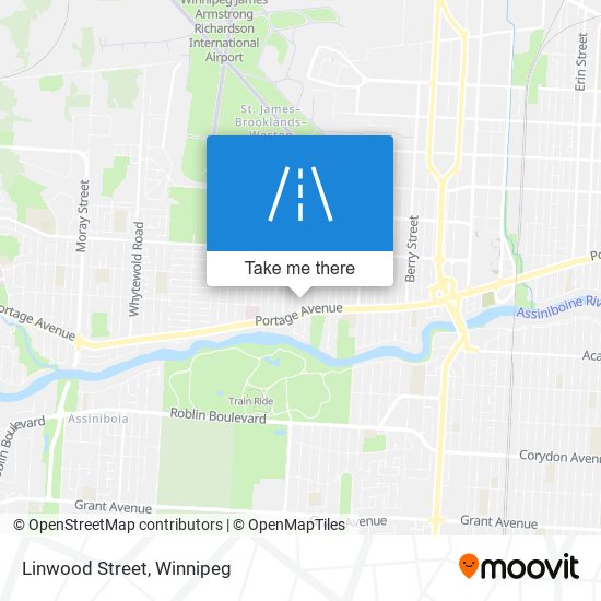 Linwood Street map