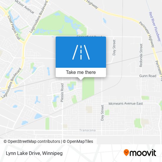 Lynn Lake Drive map