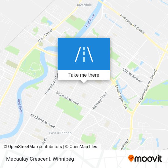 Macaulay Crescent map
