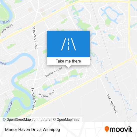 Manor Haven Drive plan