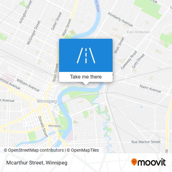 Mcarthur Street map