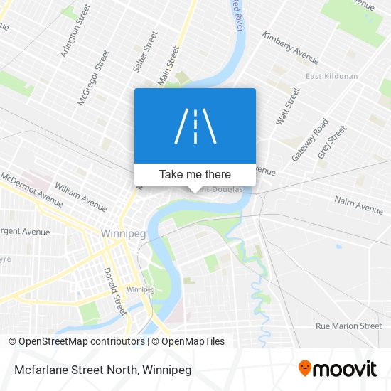 Mcfarlane Street North map