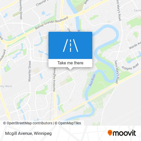 Mcgill Avenue map