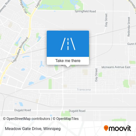Meadow Gate Drive plan