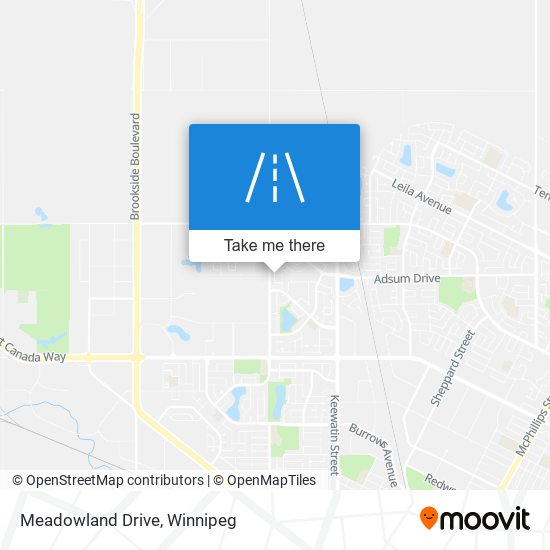 Meadowland Drive plan