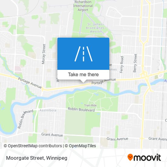 Moorgate Street map