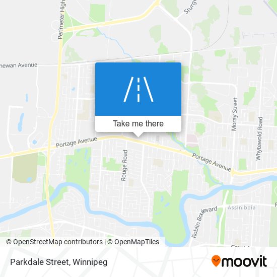 Parkdale Street map