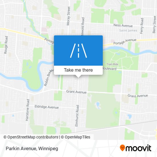 Parkin Avenue map