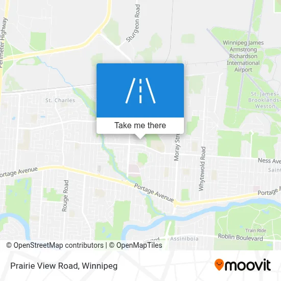 Prairie View Road map