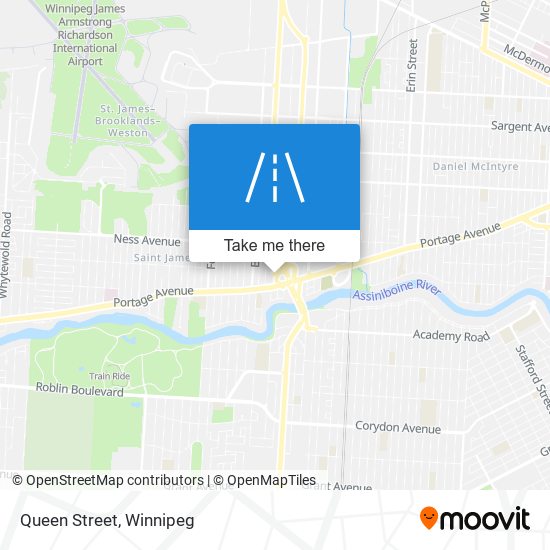 Queen Street map