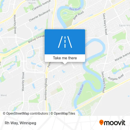 Rh Way map