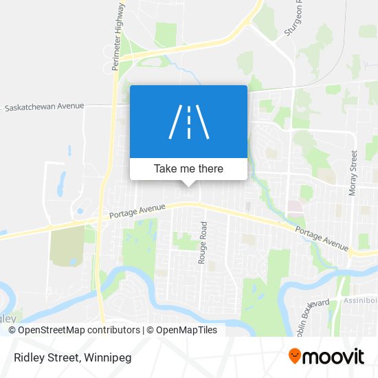 Ridley Street map