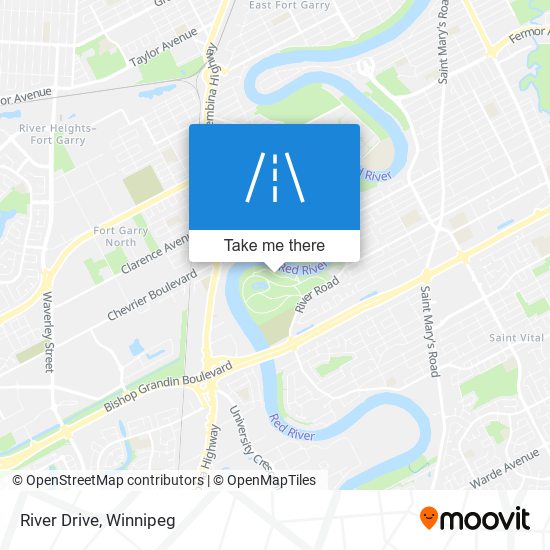 River Drive map