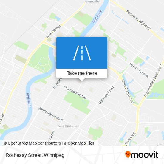 Rothesay Street map