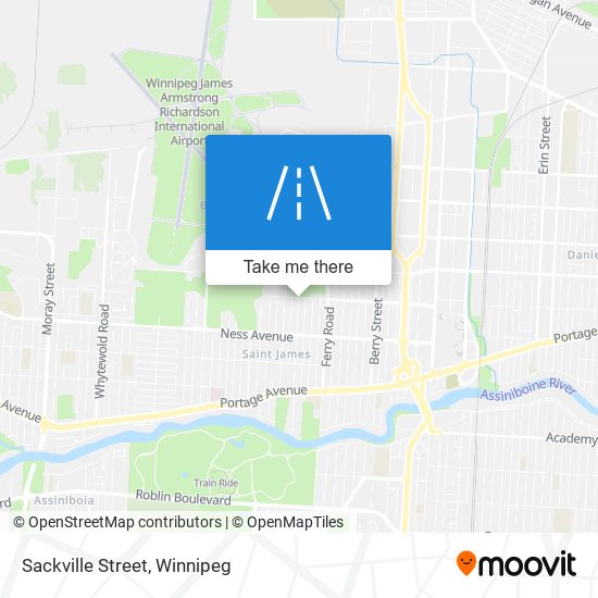 Sackville Street map