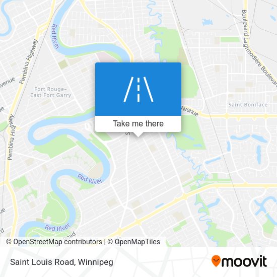 Saint Louis Road plan