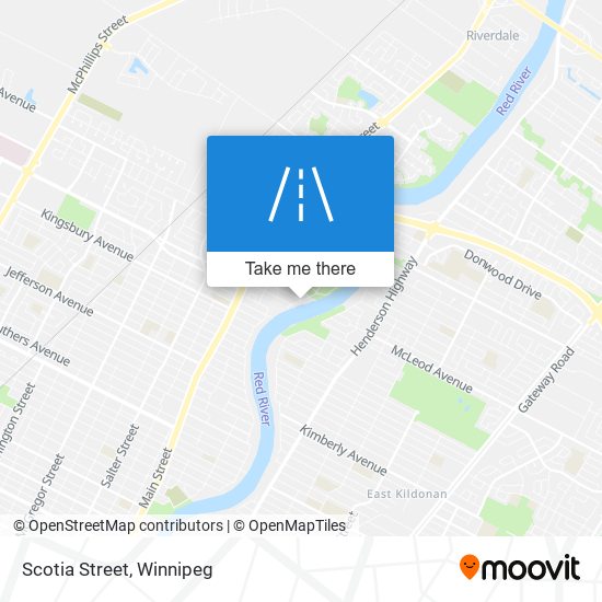 Scotia Street map