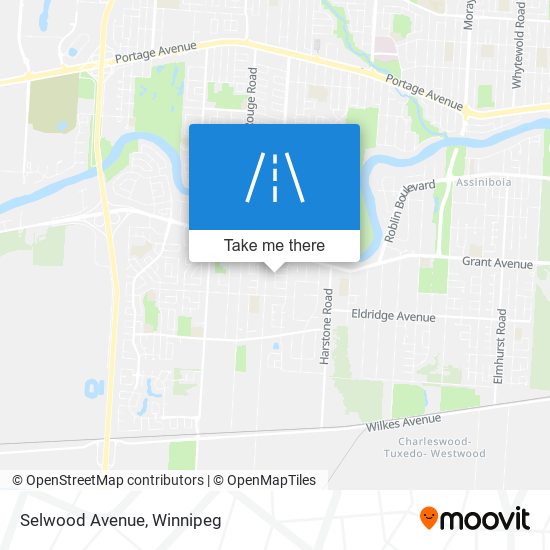 Selwood Avenue map