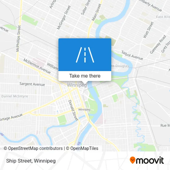 Ship Street map