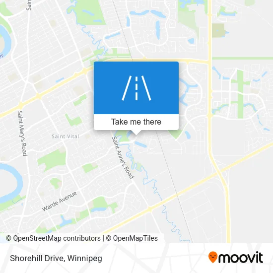 Shorehill Drive map