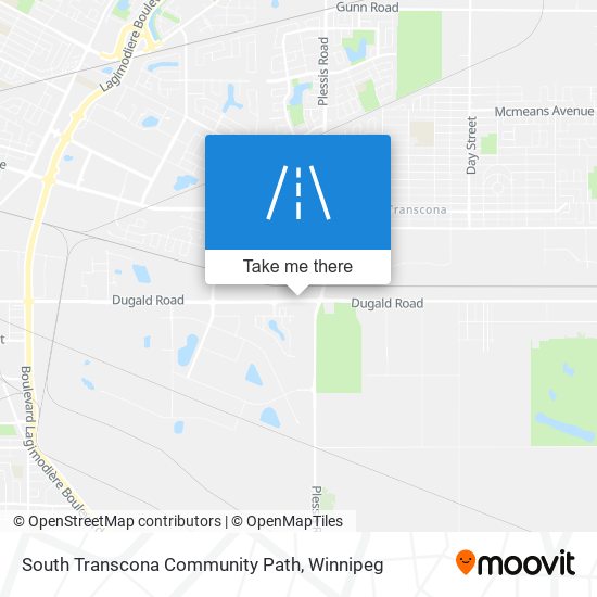 South Transcona Community Path map