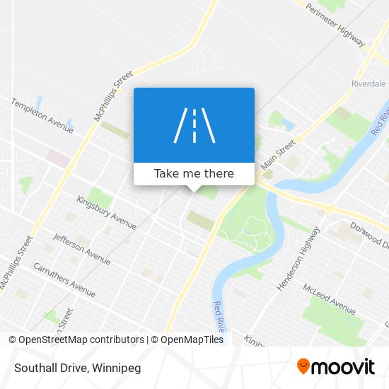 Southall Drive map