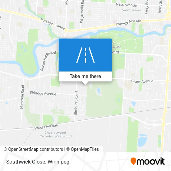 Southwick Close map