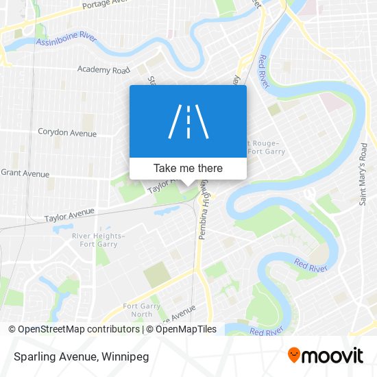 Sparling Avenue map