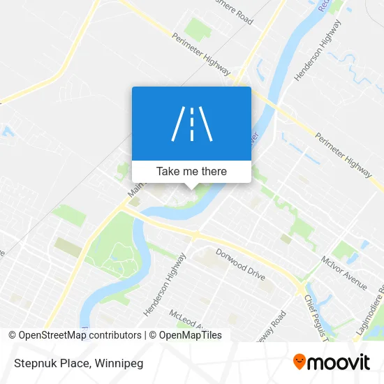 Stepnuk Place map