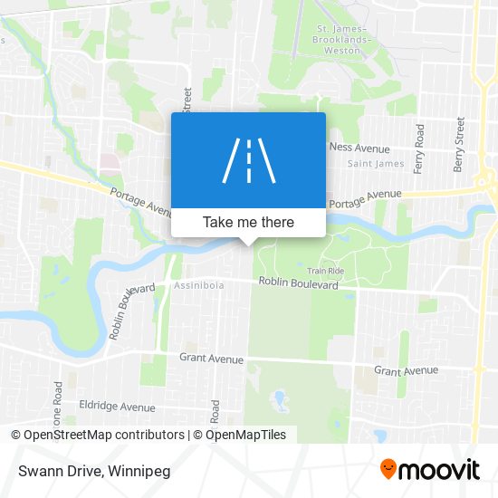 Swann Drive map