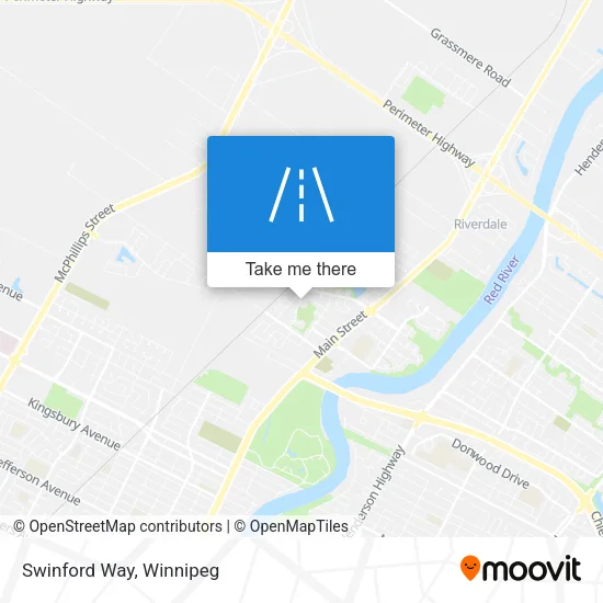 Swinford Way map