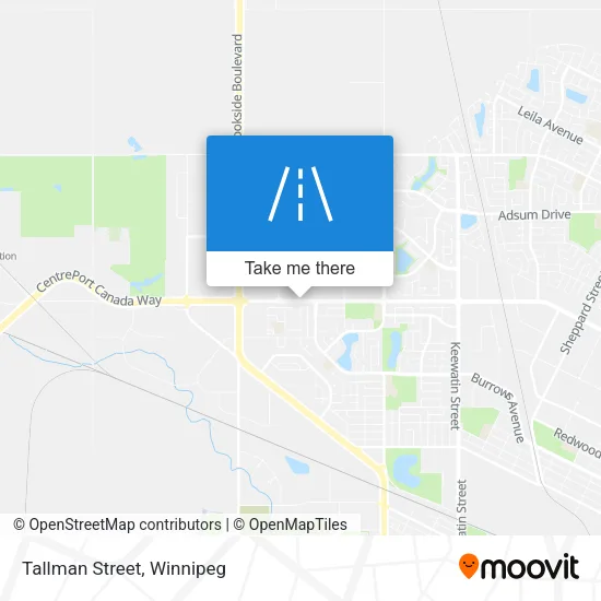 Tallman Street map